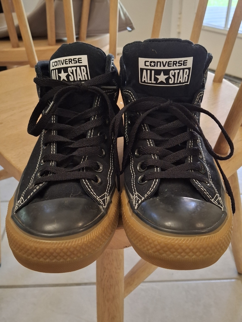Converse Black All Star Shoes